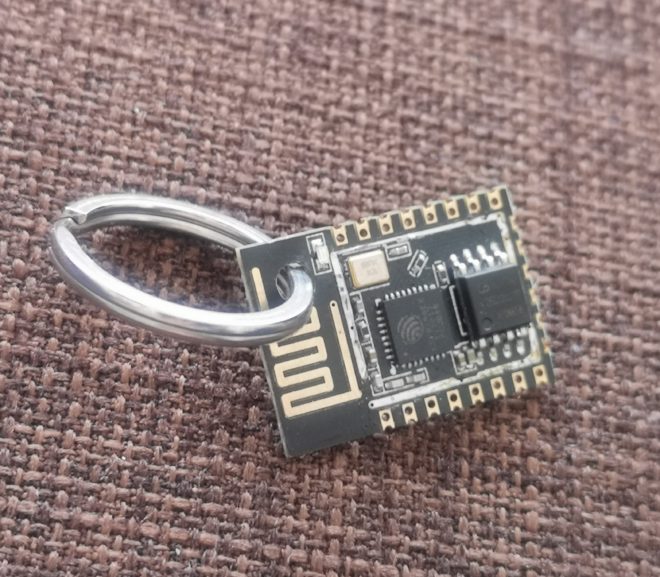 esp8266 chip keychain